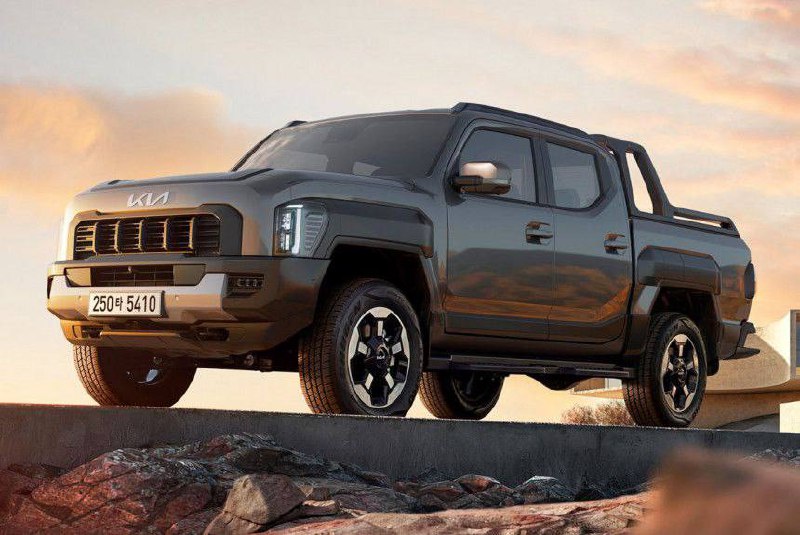 Запуск продаж пикапов Kia Tasman в Южной Корее