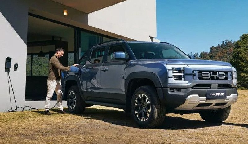 BYD анонсировала новый полноразмерный пикап