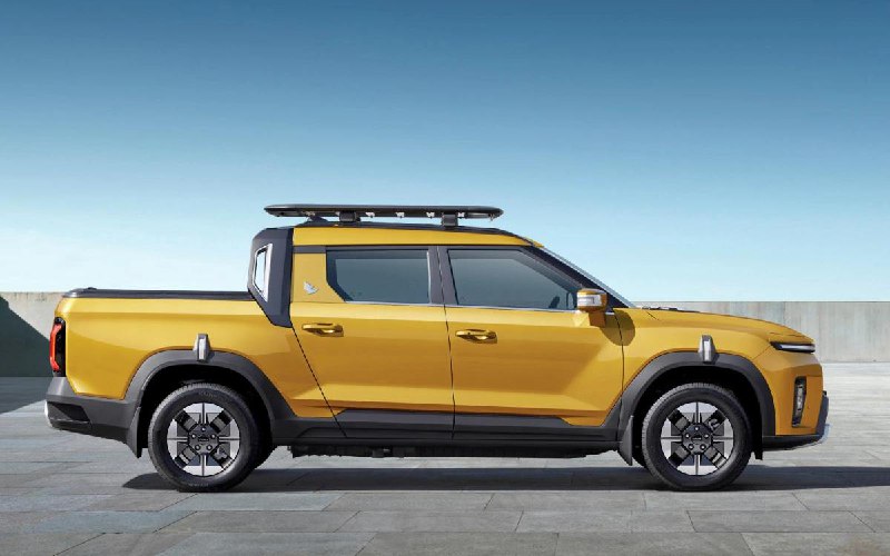 Первый электрический пикап от бывшего SsangYong