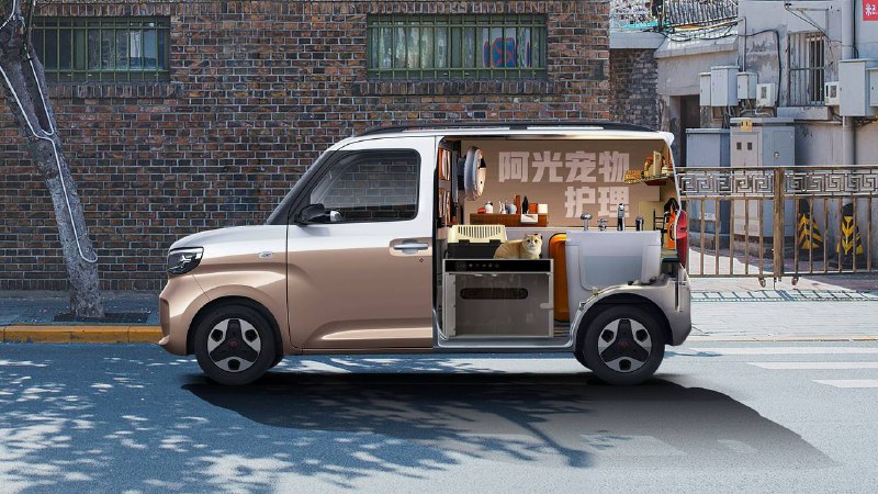 В Китае началась продажа доступного электромикровэна Wuling Zhiguang