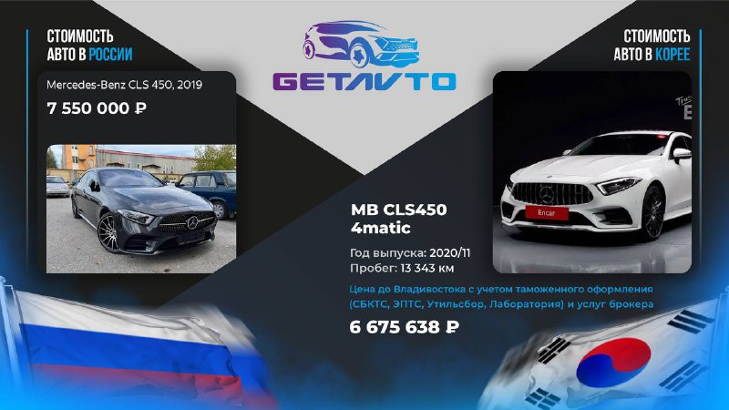 Покупка автомобилей из Кореи по выгодным ценам