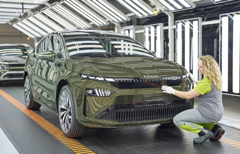 Запуск производства обновленного Skoda Enyaq
