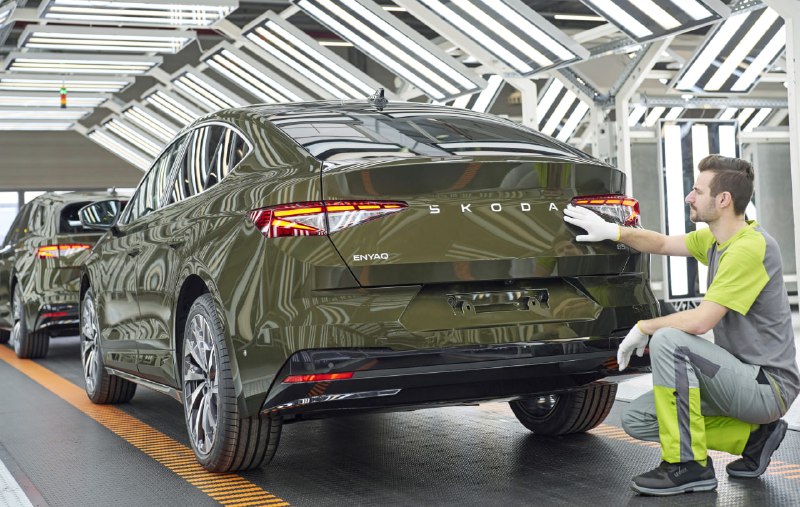 Запуск производства обновленного Skoda Enyaq