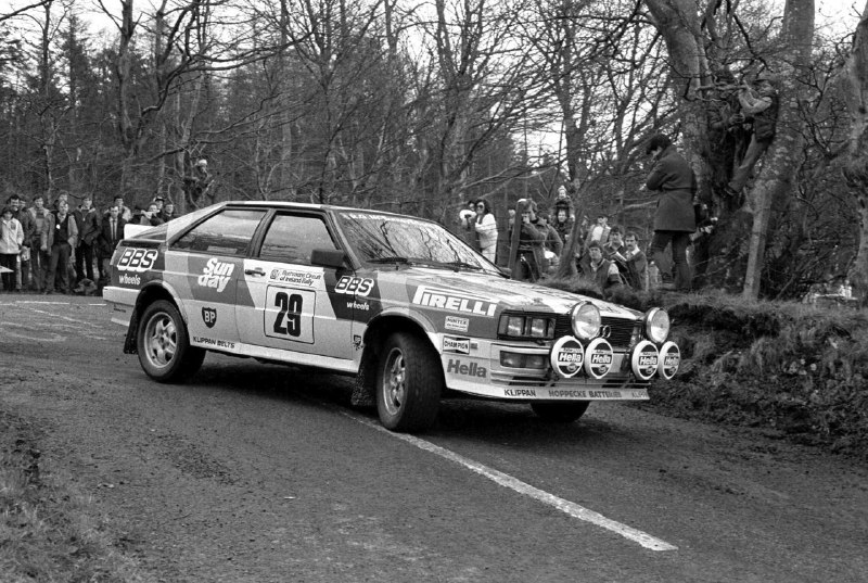 История Audi quattro: Пионер полнопривода