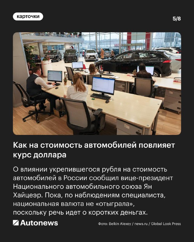 Перспективы цен на автомобили в марте 2025 года