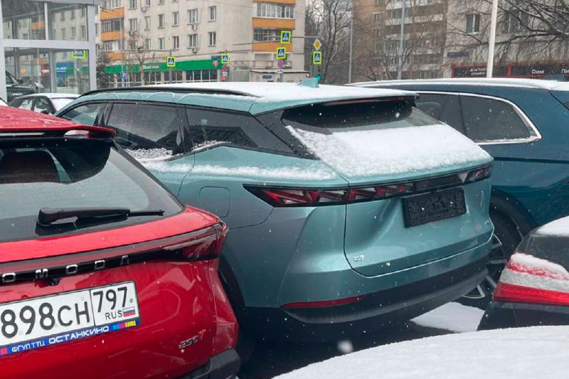 Запуск кроссовера Omoda C7 в России