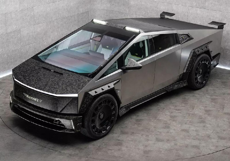 Тюнинг Tesla Cybertruck: новая версия от Mansory