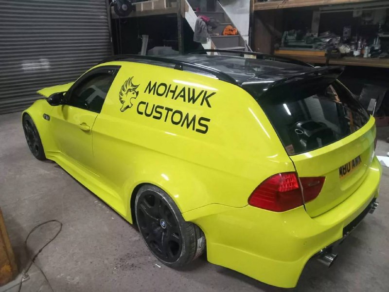 Уникальный BMW M3-фургон: британский проект на основе восстановленного автомобиля