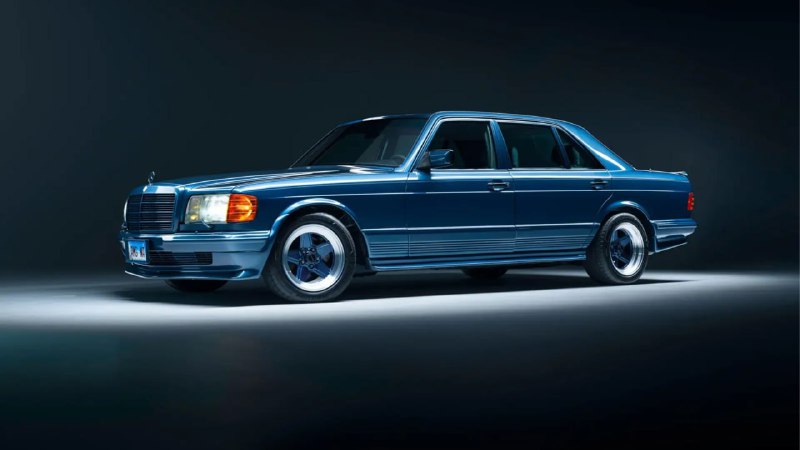 Уникальный Mercedes-Benz 500 SEL выставлен на аукцион