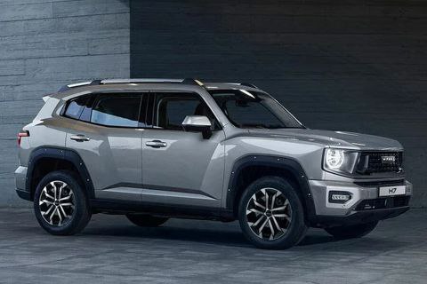 Запуск производства нового кроссовера Haval H7 в России