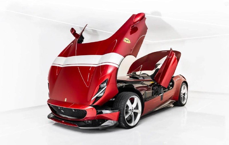 Редкая Ferrari Monza SP1 с минимальным пробегом выставлена на аукцион