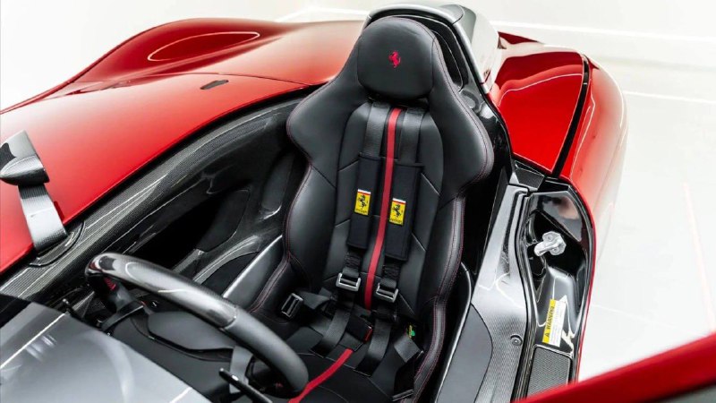 Редкая Ferrari Monza SP1 с минимальным пробегом выставлена на аукцион