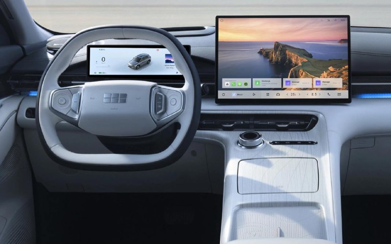 Geely запускает продажи нового электрического кроссовера EX5