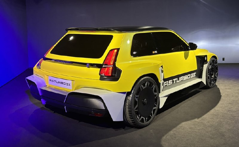 Renault 5 Turbo 3E: Новый Авангард Электромобилей