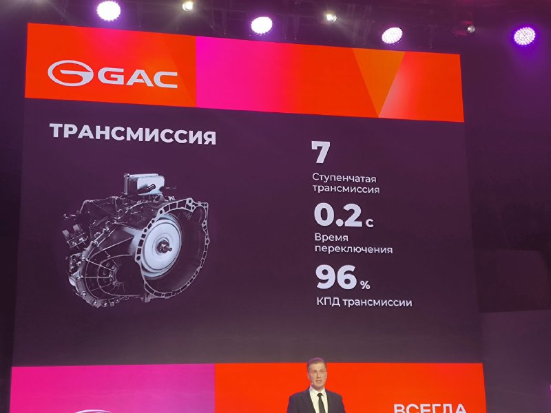 Презентация нового седана GAC Empow