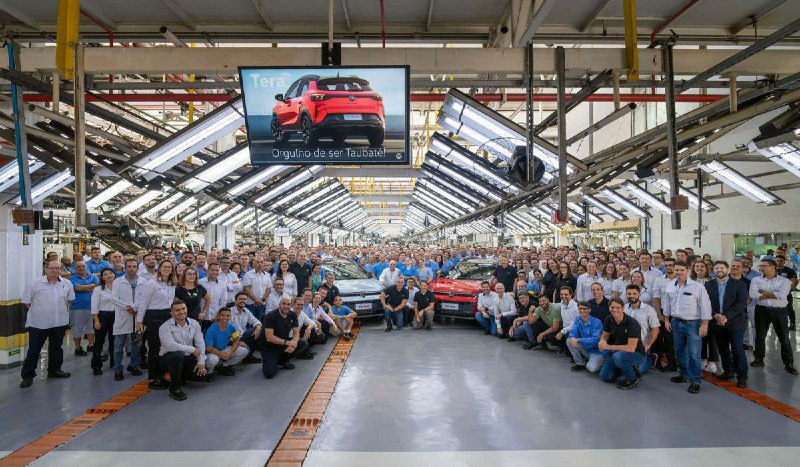 Начало производства нового Volkswagen Tera в Бразилии