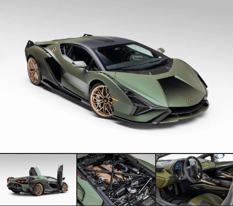 Уникальный суперкар Lamborghini Sian выставлен на аукцион