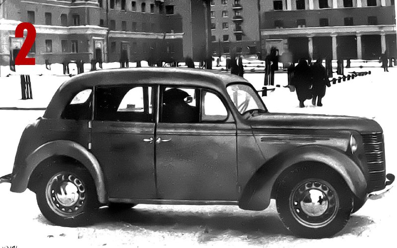 Советские автомобили, не ставшие серийными
