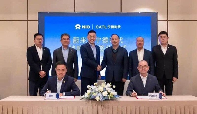 Сотрудничество Nio и CATL: Новые горизонты для сменных батарей