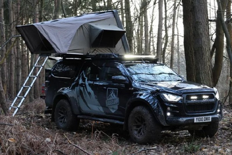 Изменения в пикапе Isuzu D-Max: внедорожный кемпер Basecamp