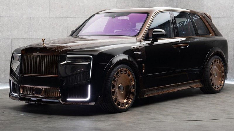 Рестайлинг Rolls-Royce Cullinan от Mansory: арабская эстетика и мощность