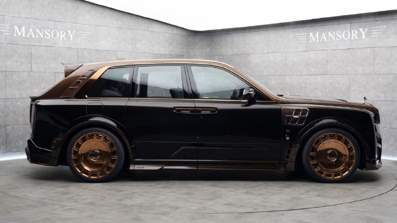 Рестайлинг Rolls-Royce Cullinan от Mansory: арабская эстетика и мощность
