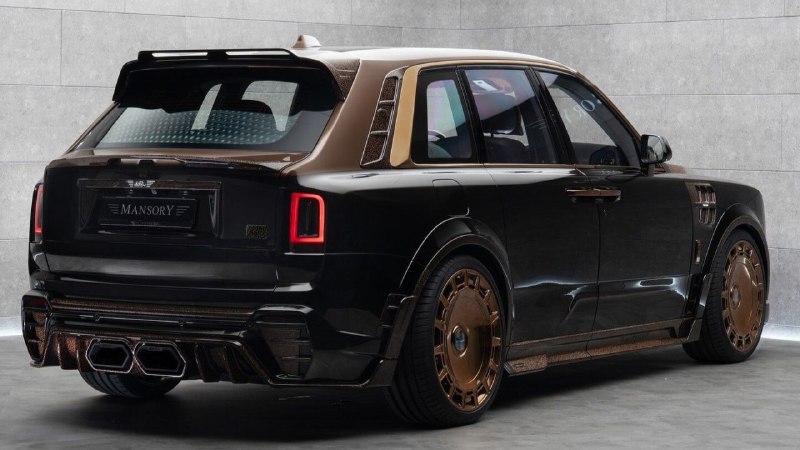 Рестайлинг Rolls-Royce Cullinan от Mansory: арабская эстетика и мощность