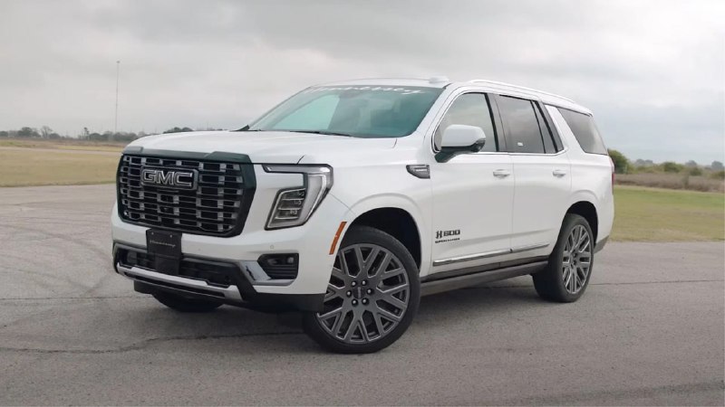 Мощность GMC Yukon увеличена: доработка от Hennessey