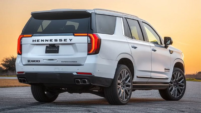 Мощность GMC Yukon увеличена: доработка от Hennessey