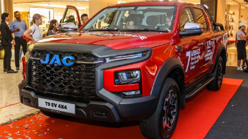 Премьера электрического пикапа JAC T9 EV в Малайзии
