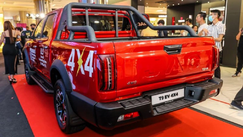 Премьера электрического пикапа JAC T9 EV в Малайзии