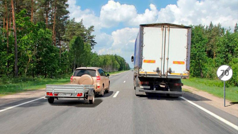Вопросы безопасности на дорогах: Правила обгона грузовых автомобилей