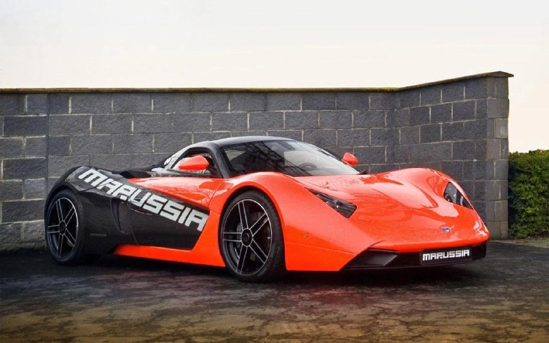 На продажу выставлен уникальный спорткар Marussia B1