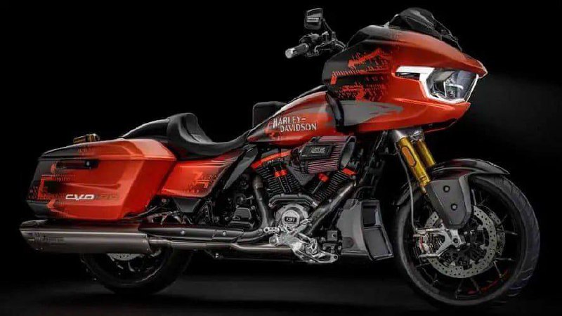 Новый мощный мотоцикл Harley: CVO Road Glide RR 2025