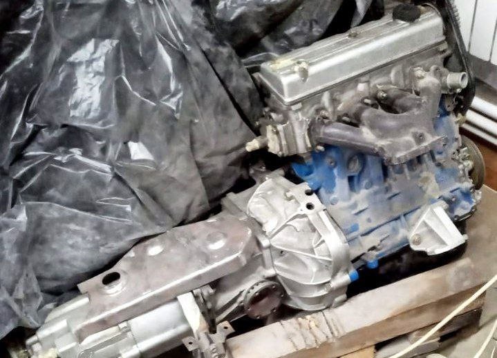 Исторический автомобиль Aleko-2141 на выставке в Туле