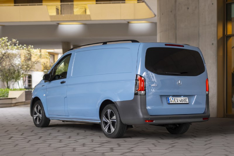Новая электрическая версия Mercedes Vito