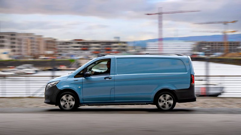 Новая электрическая версия Mercedes Vito