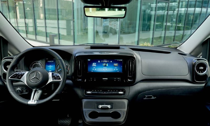Новая электрическая версия Mercedes Vito