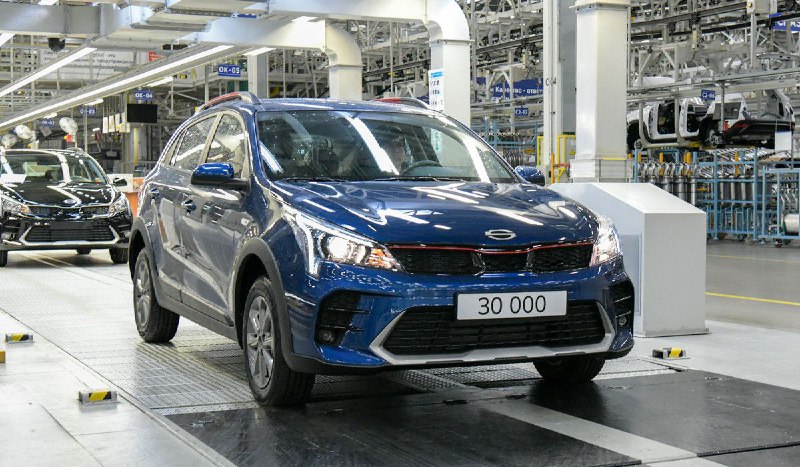 На заводе AGR Automotive выпущен юбилейный автомобиль Solaris