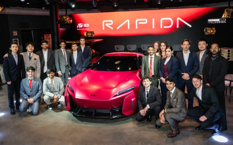 Концепция спортивного автомобиля Vision Rapida от IED