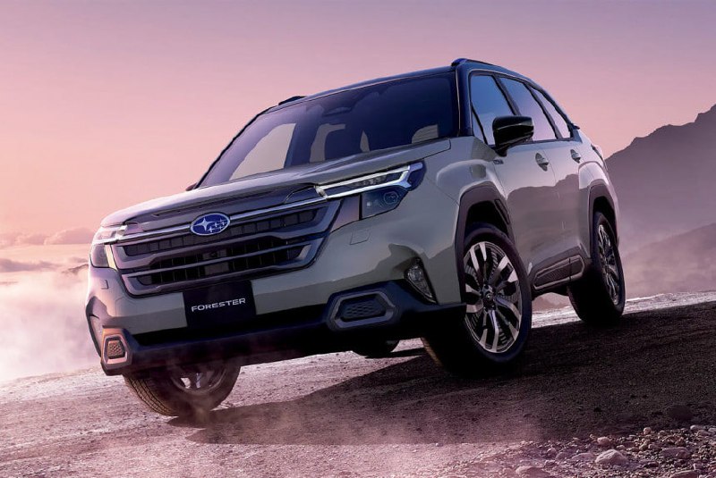 Презентация нового Subaru Forester в Японии
