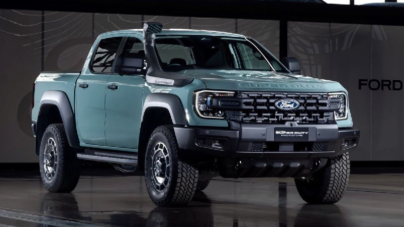 Ford представляет новый пикап Ranger Super Duty