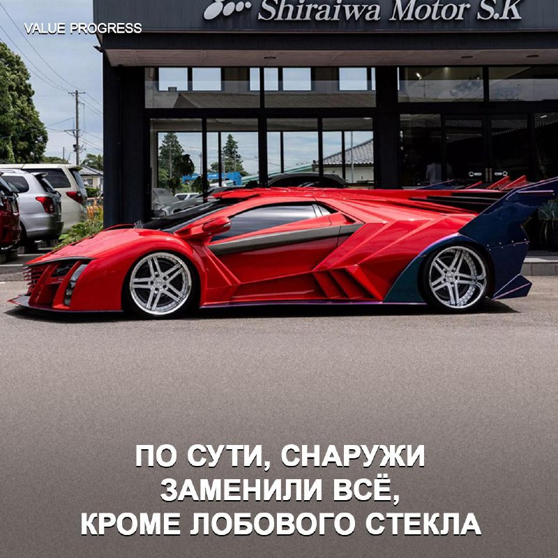 Необычное обновление Lamborghini Diablo: знакомьтесь с The Beast