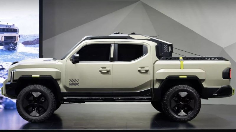 Kia Tasman: Новая внедорожная версия пикапа