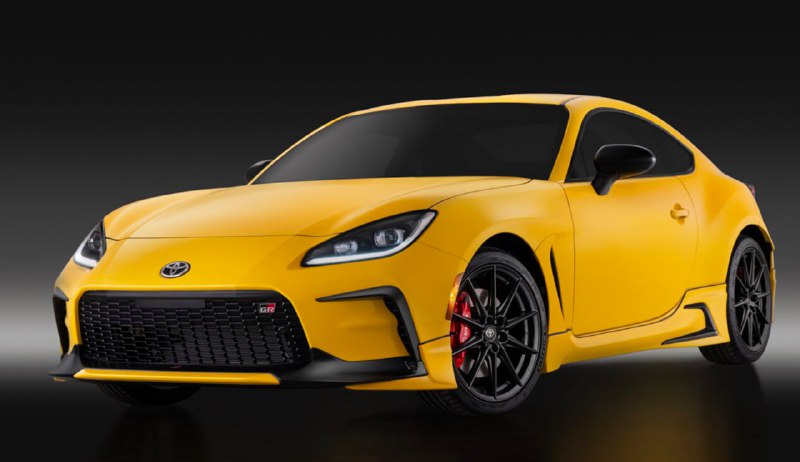 Специальная версия Toyota GR86 в цвете юдзу