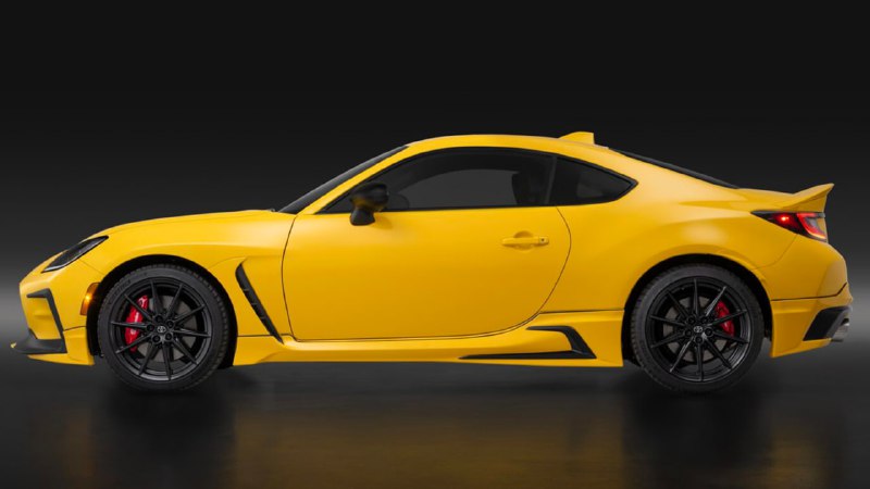 Специальная версия Toyota GR86 в цвете юдзу
