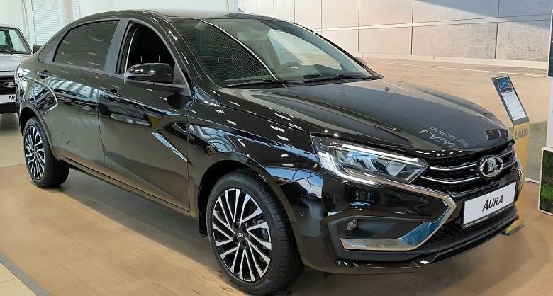 Снижение производства Lada Aura: от 670 до 12 автомобилей в месяц