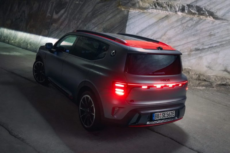 Электрический кроссовер Smart от Brabus: мощность и стиль