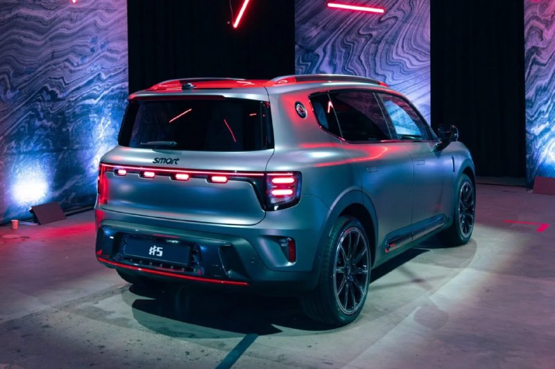 Электрический кроссовер Smart от Brabus: мощность и стиль