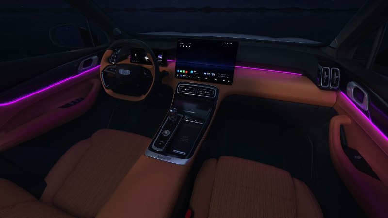 Обновленный Geely Atlas: Премьера нового кроссовера в Китае